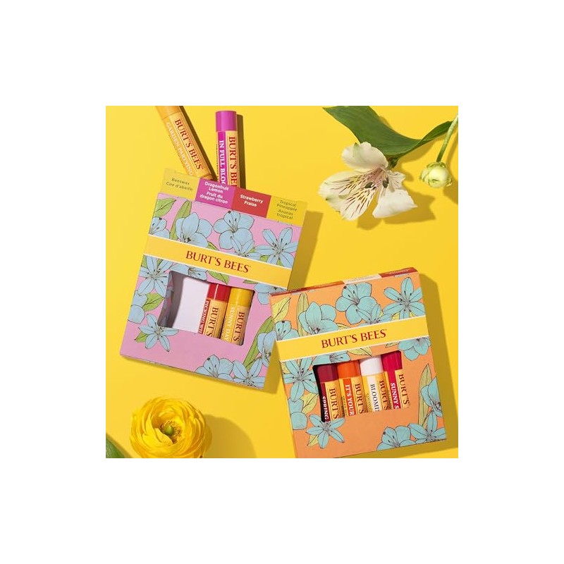 Burt's Bees set de regalo, Granada, Coco y pera, sandía,