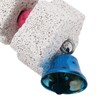 Tnfeeon Bird Beak Sanding Mineral Stone Colourful Bird Block Toy