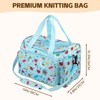 HATINXIA Knitting Bag, Large Capacity Yarn Storage Organizer Tote bag