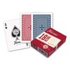Fournier F21642 Poker 18 Kartenspiel, rot oder blau