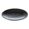 bluer Flowers 有田焼 Platter Black Glazed The 13426