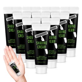 10ml/0.35fl oz Shaving Cream Bulk Travel,Disposable Shaving Cream in Bulk Travel Shave Cream for Homeless Hotel（pack of 30)