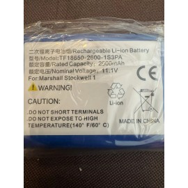 Cameron Sino Speaker Battery for Marshall Stockwell 1 CS-MRS1 2600mAh USA