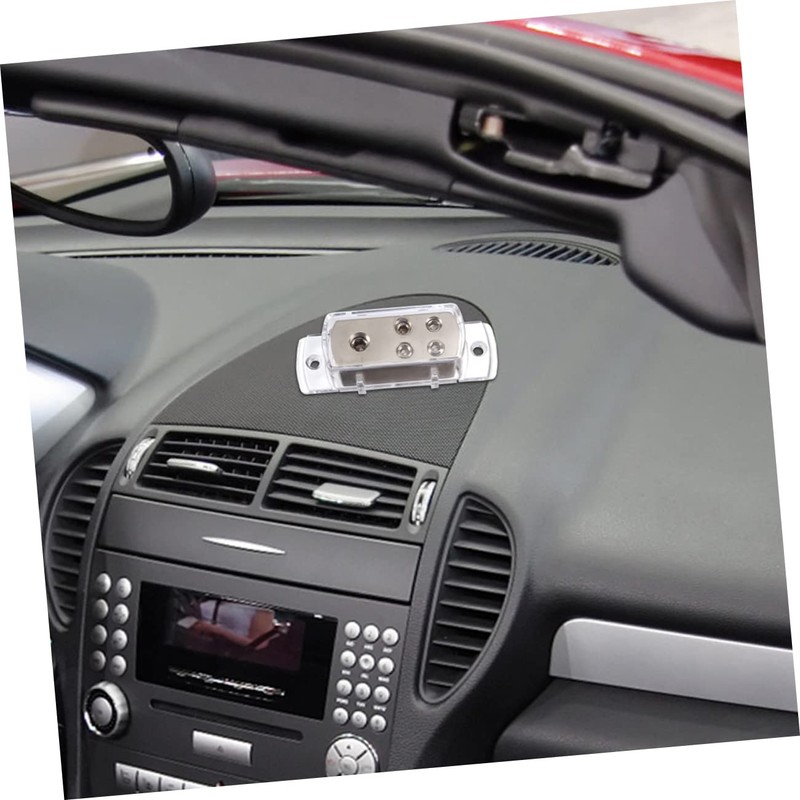 WOFASHPURET 2pcs 4 Audio Splitter Amplifier Power Car Distribution Block