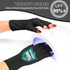 chemotex Guantes de uñas UV: protección profesional de manicura de