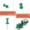 sourcing map 500 Pcs 3/8 Inch Map Push Pins Thumb