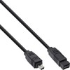 InLine® 1.8m 4 Male to 9 Male IEEE1394 FireWire Cable
