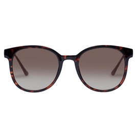 AIRE CRUX D-Frame Women's Sunglasses Dark Tort