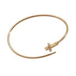 Alex and Ani Faith Bespoken Cross Bangle