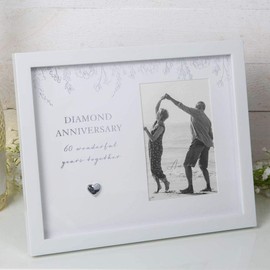 Julianna Amore 60th Wedding Anniversary Photo Frame 6" x 4"