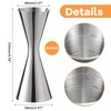 Delgeo Stainless Steel Cocktail Jigger - Professional 10ml/20ml/30ml/45ml Spirit Measure