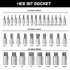 NORTOOLS Master Hex Bit Socket Set S2 Steel Allen Sockets