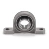 XiKe 4pcs KP005 Bore 25mm Zinc Alloy Pillow Block Bearing
