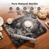 Diflart Natural Marble Stone Cutting Board for Kitchen, 16x20 Inch,
