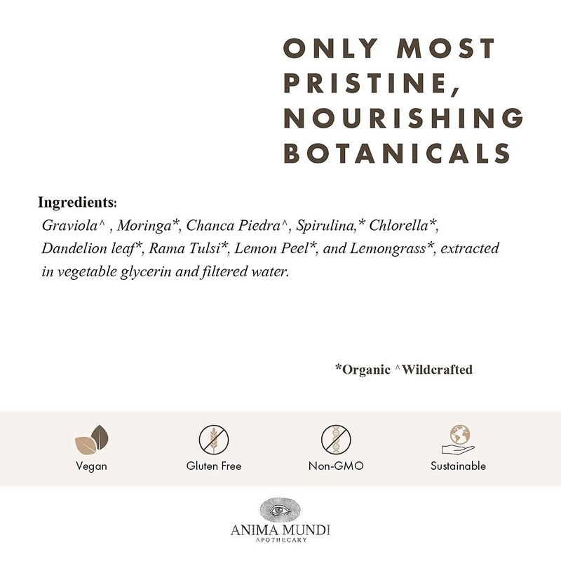 Anima Mundi Apothecary Viridem Greens Detox Elixir - GI &