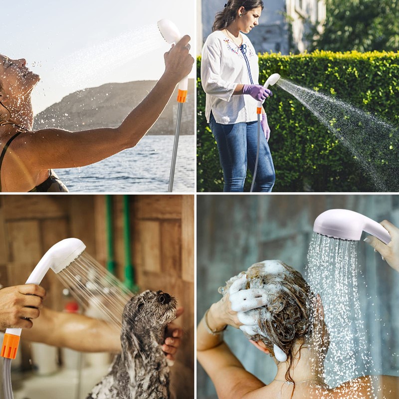 Koopsmate Shower Head, Manual Shower Head Water Pressure and Ergonomic