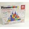 PicassoTiles 61 Piece Magnetic Building Tiles