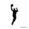 Basketball Player Patch, Basketball Cute Patch, Basketball patch Embroidered Iron
