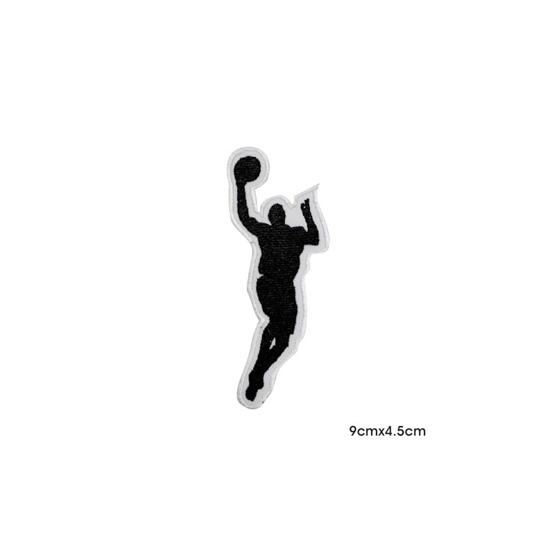 Basketball Player Patch, Basketball Cute Patch, Basketball patch Embroidered Iron