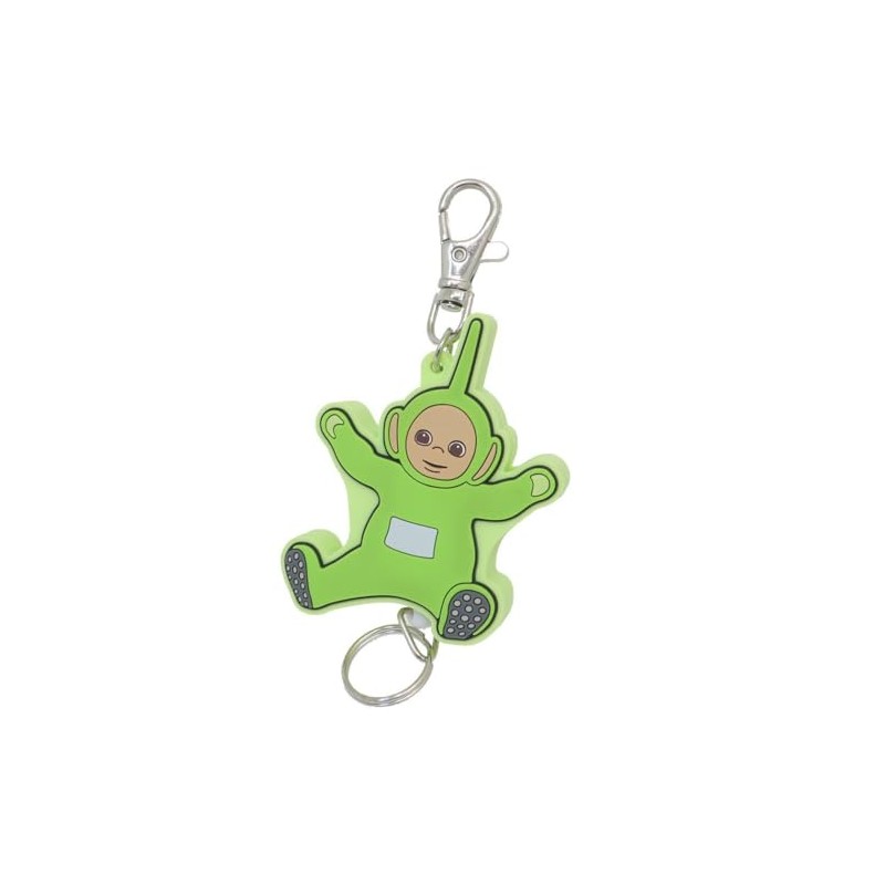 SK Japan Teletubbies Rubber Reel KH Key Chain, green