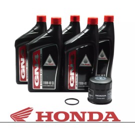 Honda OEM GN4 Oil Change Kit with O-Ring for 2002-2005 Honda AquaTrax F12 R12 X