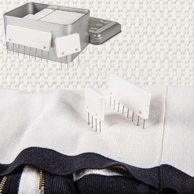 Svartur Knit Blocking Pins Kit, Includes 20 Knit Blocking Combs,