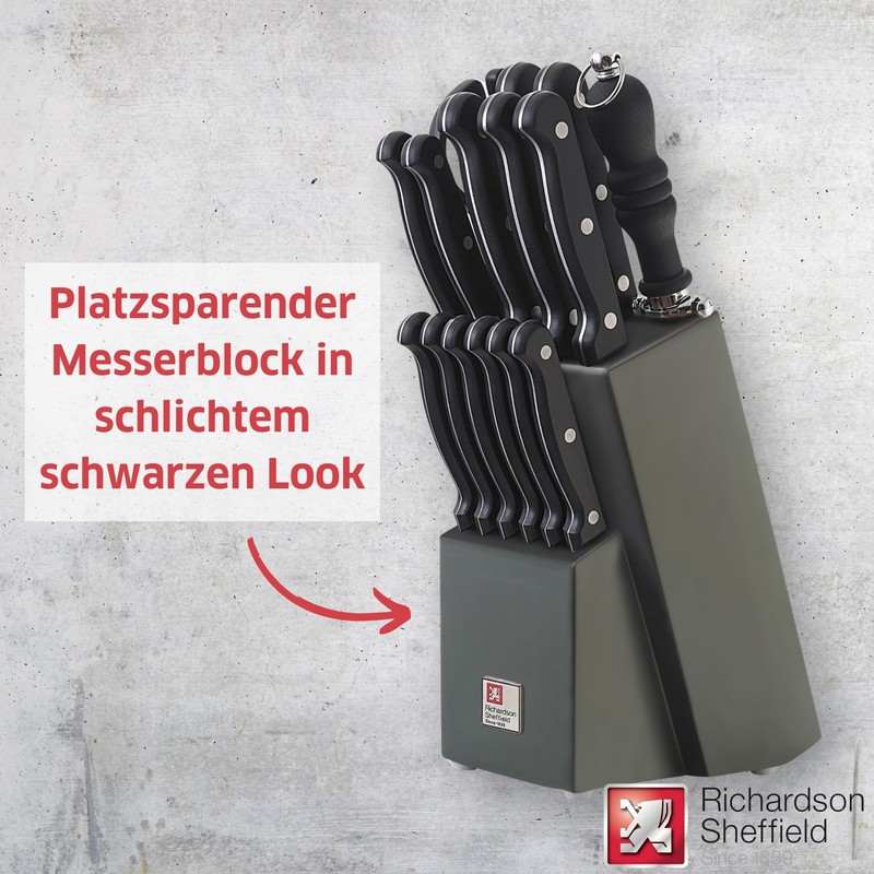 Richardson Sheffield ARTISAN Knife Block 15-pieces