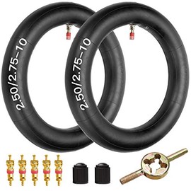 FVRITO 2.75-10 2.75x10 Tire and Inner Tube for 49cc 70cc 110cc CRF50 50F XR50 PW50 Y-Zinger TTR50 Suzuki DR-Z70 JR50 Coolster QG-210 QG-213A 50SX KDX50 TaoTao DB10 Off Road Mini Moto Pit Dirt Bike
