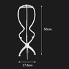 Ericrise Pack of 3 Tall Wig Stand for Long Hair,