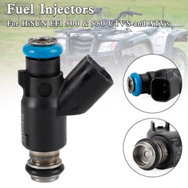 Areyourshop Fuel Injector Replacement, Fuel Injectors 28160355 fit for HiSUN EFI 500 & 550 UTV'S and ATV's INCLUDING, For MASSIMO, For BENNCHE