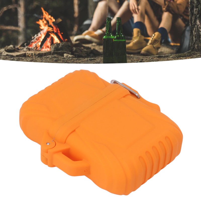 2PCS Torch Lighter Case IP56 Waterproof Safe Portable Torch Lighter
