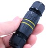 CENPEK 2Pcs Junction Box Outdoor Waterproof IP68 Electrical Cable Connector