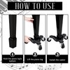 Datanly 3 Pcs Piano Dolly, 6.3" Piano Moving Dolly with