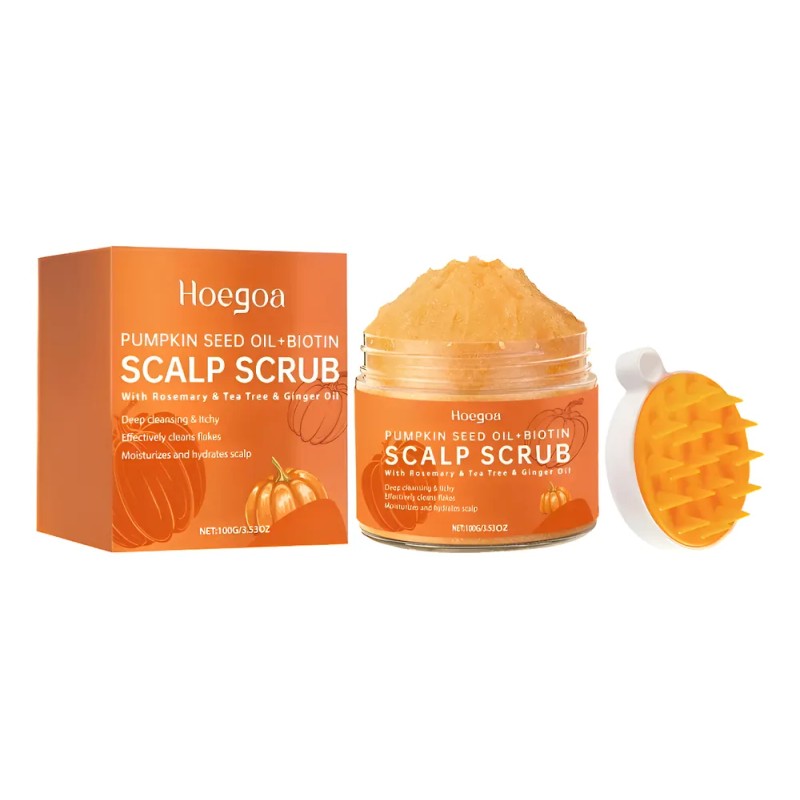 Exfoliante Nutritivo For El Cuero Cabelludo Hoegoa, Limpiez