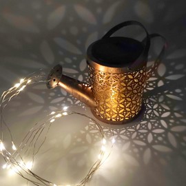Garden Decor Solar Watering Can Lights Outdoor Garden Lanterns Solar Powered Solar Lights Outdoor Decorative Gifts