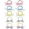 allydrew Polka Dots & Faux Pearls Hair Ties (Set of