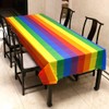 Table Cover - Rectangular Decorative Table Cloth - Reusable Waterproof
