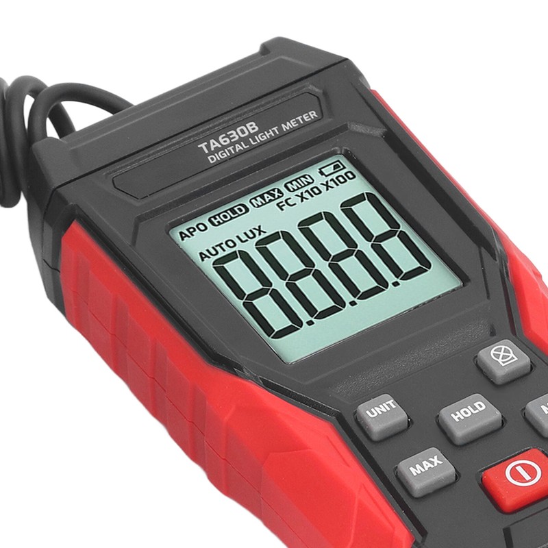 Digital Illuminometer 200000LX High Accuracy Light Meter Automatic Power Off