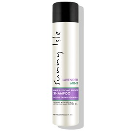 Sunny Isle Lavender Mint Hair and Strong Roots Shampoo 10.1oz | Strengthening with Biotin, Jamaican Black Castor Oil | Paraben & Sulfate Free