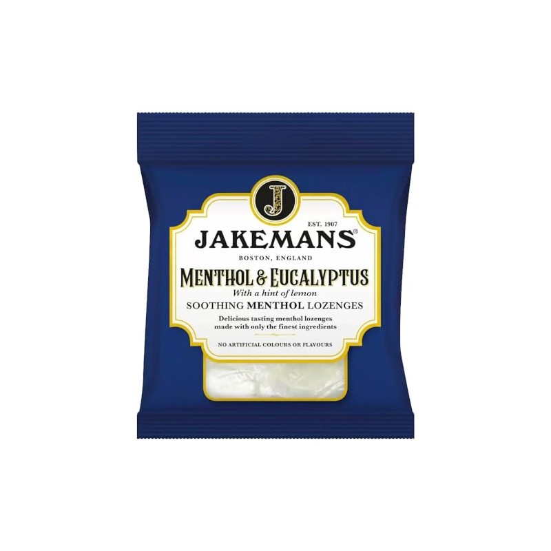 Generic Jakeman Soothing Menthol Lozenges 73g Different Flavours (06 x