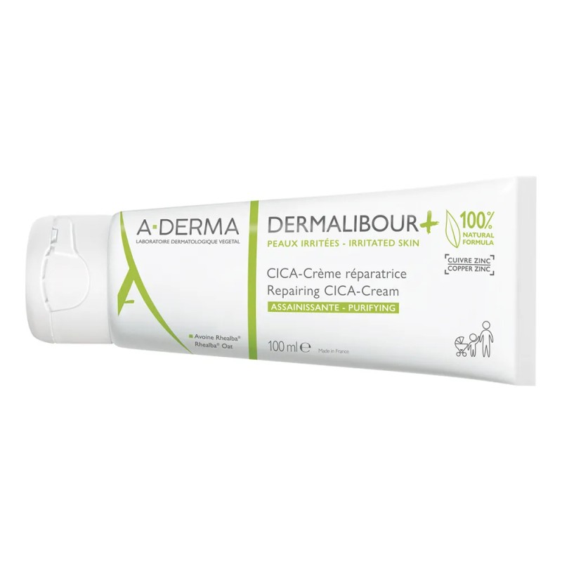 A-Derma Dermalibour+ Cica-Crema Reparadora 50 ml