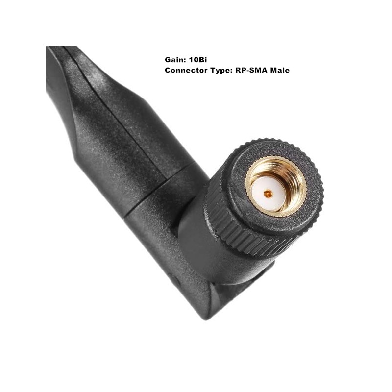4G LTE Antenna - 10dBi RP-SMA Male Cellular Antenna for