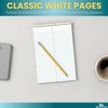 1InTheOffice Steno Pads Spiral 6x9, Steno Note Pads, Spiral Steno