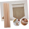 jojofuny 10pcs Natural Wood Drumstick Making Sticks for DIY Craft