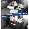 Back Seat Cup Holder for Car, PU Leather Couch Sofa