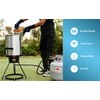 WADEO 4 FT 0-30 PSI Adjustable High Pressure Propane Regulator