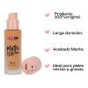 Base de maquillaje líquida Pink Up Rostro Matte Cover 12H