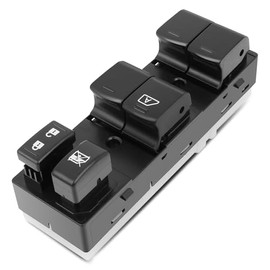 SCITOO Driver Side Power Master Window Switch SCITOO 25401-1FC0A 254011FC0A Front Left For Nissan For Cube 2009-2014
