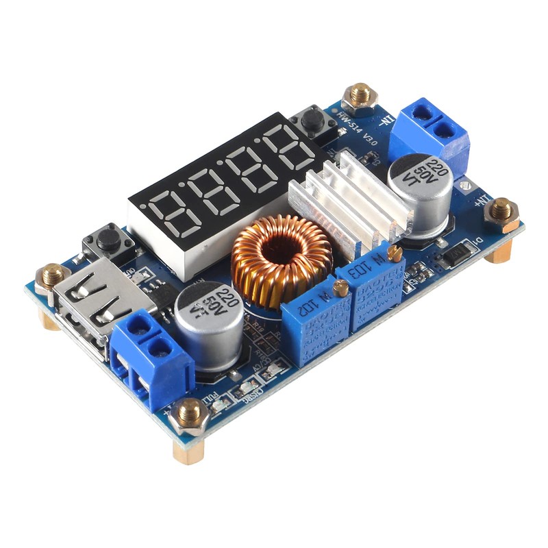 AITRIP 3PCS XL4015 Step Down Module, Adjustable 5A DC-DC Buck