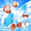 Hpbaggy My Friend Jesus Plush Fabric